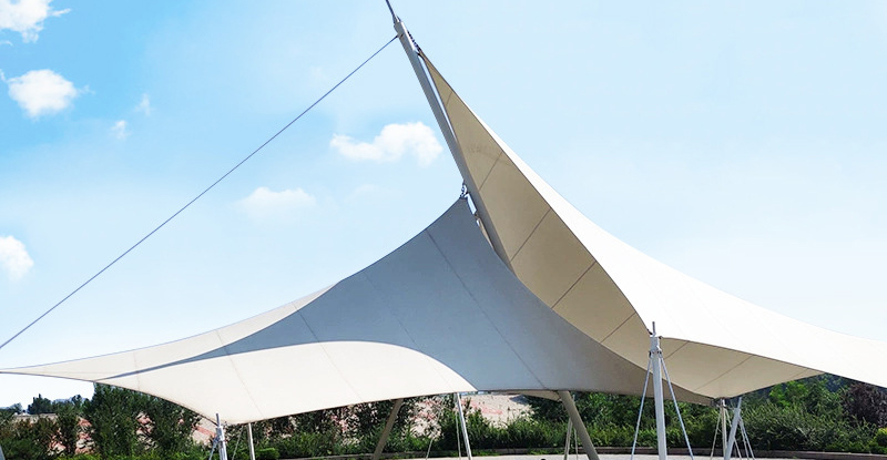 如何安裝和測(cè)量景觀膜結(jié)構(gòu)改造棚？